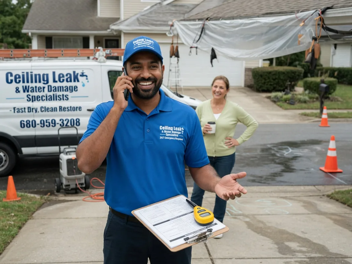 Ceiling Leak Cleanup Scottsburg, VA FAQs
